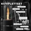 Flammtal Bioethanol Standkamin Helix für Garten, Terrasse, Produktbild-Vorschau 4