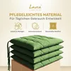 Lavea® Sitzkissen 40x40 cm - 8er Set,  mit Stoffbändern – Produktbild-Vorschau 6