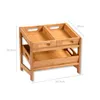 KESPER Étagère de cuisine / Étagère de rangement Bambou Voir les images du produit 3
