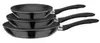 Set di padelle GSW Nova, 3 pezzi, nero, alluminio, Anteprima dell’immagine prodotto 1