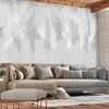 Selbstklebende Folie Fototapete - Pale Palms 294x210 cm Produktbild-Vorschau 2