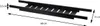 Badezimmerregal für Badewanne, Bambus, schwarz, 68 cm Produktbild-Vorschau 7