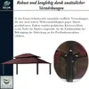 freigarten.de Wymienny dach do altany 3x4 metry Wodoodporny Podgląd zdjęcia produktu 4