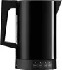 A black electric kettle with temperature control buttons on its base. Anteprima dell’immagine prodotto
