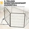 PawHut 2er-Set Erweiterung für Welpengehege, Produktbild-Vorschau 4