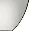 Specchio rotondo TALOS Picasso nero Ø 100 cm - con cornice Anteprima dell’immagine prodotto 3