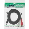 InLine® Cinch/Klinke Kabel, 2x Cinch Buchse an 3,5mm Klinke Podgląd zdjęcia produktu 2