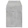 vidaXL Szafka ścienna pod TV betonowa szara 100x30x41 cm Podgląd zdjęcia produktu 7