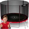 6ft/183cm Gartentrampolin mit Außennetz und Leiter Produktbild-Vorschau 1