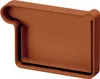 INEFA Dachrinnen Endstück Kastenrinne PVC NW83 / 83mm, Produktbild-Vorschau 1