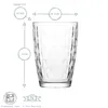 6x Klar 415ml Artemis Highball-Gläser - Groß Glas Wasser Produktbild-Vorschau 3