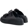 AGL Damen Hausschuhe D642071PQKO0371013 Farbe: Schwarz Produktbild-Vorschau 3