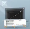 VASAGLE TV-Schrank, 2-türiger TV-Tisch, 140 cm lang, Produktbild-Vorschau 3