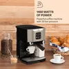 Klarstein kávovar, 1,4 l portafiltr, na 2 šálky kávy, mini Náhled obrázku produktu 2
