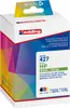 The image shows the retail packaging of an Edding remanufactured inkjet cartridge multipack. Anteprima dell’immagine prodotto