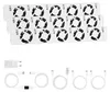 Set di 3 ventole per radiatori Ikodm, con portata di 255 Anteprima dell’immagine prodotto 8