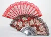 049 Fächer Set 6 Stck. spanisch schwarz bunt gold Blumen Produktbild-Vorschau 5