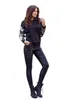 Numoco Damen-Kapuzenpulli mit Kapuze Youmyal schwarz S Produktbild-Vorschau 8