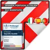 ATHELON® 3in1 Warntafel für Italien, Spanien & Portugal - Produktbild-Vorschau 1