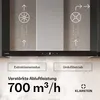 Klarstein CurveVent Dunstabzugshaube - 90 cm Wandhaube, 700 Produktbild-Vorschau 3