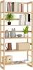 CASARIA® 2x Badregal Standregal Holz 5 Böden 58x27x136cm Produktbild-Vorschau 6
