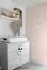 ESTAhome carta da parati fiori rosa tenue e beige 53 cm x Anteprima dell’immagine prodotto 5