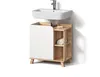 Waschbeckenunterschrank Livinity Marano Sonoma/Weiß 60 x 65 Produktbild-Vorschau 1