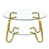 Table basse/table d'appoint de style rétro minimaliste avec Voir les images du produit 12