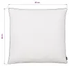 vidaXL Kissen 2 Stk. Daunen-/Federnfüllung Schwer 80x80 cm Produktbild-Vorschau 4