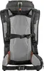 The back view of a black hiking backpack. Anteprima dell’immagine prodotto