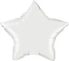 Folienballon Stern, weiß, ca. 45 cm Produktbild-Vorschau 1