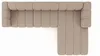 Kaiser Möbel Ecksofa L-Form GRAND 318 cm, stoff Salvador, Produktbild-Vorschau 4