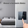 Chytrý termostat, digitální, programovatelný, LCD dotykový Náhled obrázku produktu 2