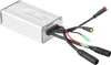 A silver rectangular electronic controller with multiple cables and connectors attached. Náhled obrázku produktu