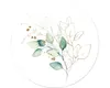 Glasbild Leaves II mit botanischem Blättermotiv im Produktbild-Vorschau 1
