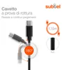 subtel Caricatore USB C compatibile con Samsung Galaxy S26, Anteprima dell’immagine prodotto 4