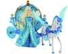 Set di bambole con cavalli in carrozza blu Anteprima dell’immagine prodotto 7