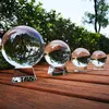 Intirilife Sklenená guľa so stojanom CLEAR CRYSTAL 70 mm - Náhľad obrázku produktu 5