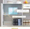 HOMCOM Buffet de cuisine armoire de cuisine contemporaine Voir les images du produit 6
