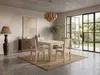 WOHNLING Tavolo da pranzo in legno massello di mango 80x80 Anteprima dell’immagine prodotto 2
