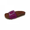 Cosmos Comfort Pantoletten für Damen, Pink, Velourleder, Produktbild-Vorschau 4