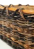 Kaminholzkorb aus Rattan und Bananenblatt mit abnehmbarem Produktbild-Vorschau 4