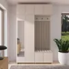 Garderoben-Set Napoli Version 11: Kleiderschrank mit Produktbild-Vorschau 10