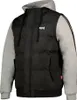 Giacca da uomo con cappuccio regular fit DOWPOT Nero/Grigio Anteprima dell’immagine prodotto 13