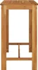 vidaXL Záhradný barový stôl 120x60x105 cm z masívneho dreva Náhľad obrázku produktu 4