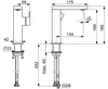 Miscelatore lavabo Hansa EH HANSASTELA 5714 Ausld.175mm Anteprima dell’immagine prodotto 3