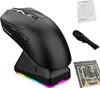 Leichte Gaming-Maus RGB-Licht Drei-Modus-Verbindung mit Produktbild-Vorschau 1
