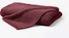 Hahn Strickdecke Wohndecke Perlmuster Marsala 130x170 cm Produktbild-Vorschau 1