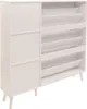 Rattan-Schuhkipper HWC-M37, Schuhregal Schuhschrank, 3 Produktbild-Vorschau 7