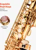 Close-up of a golden saxophone with pearl keys, with an inset image showing a finger pressing a key. Náhľad obrázku produktu